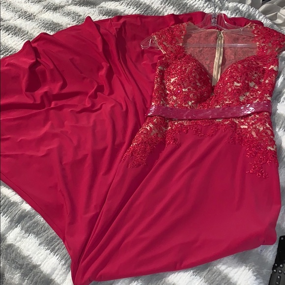 Pink Prom Dress - Picture 2 of 7